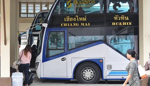 Транспорт в Тайланде: автобус из Чиангмая в Хуа Хин