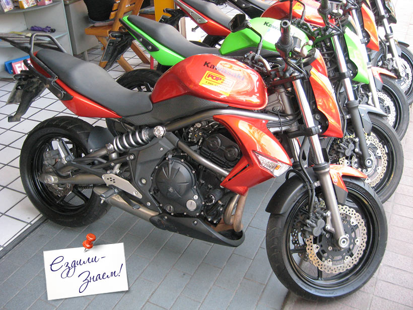 Мотоцикл Kawasaki 350 в Таиланде