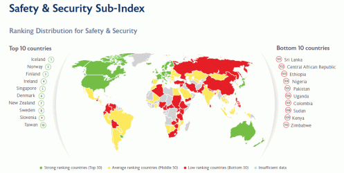 Самые безопасные страны мира