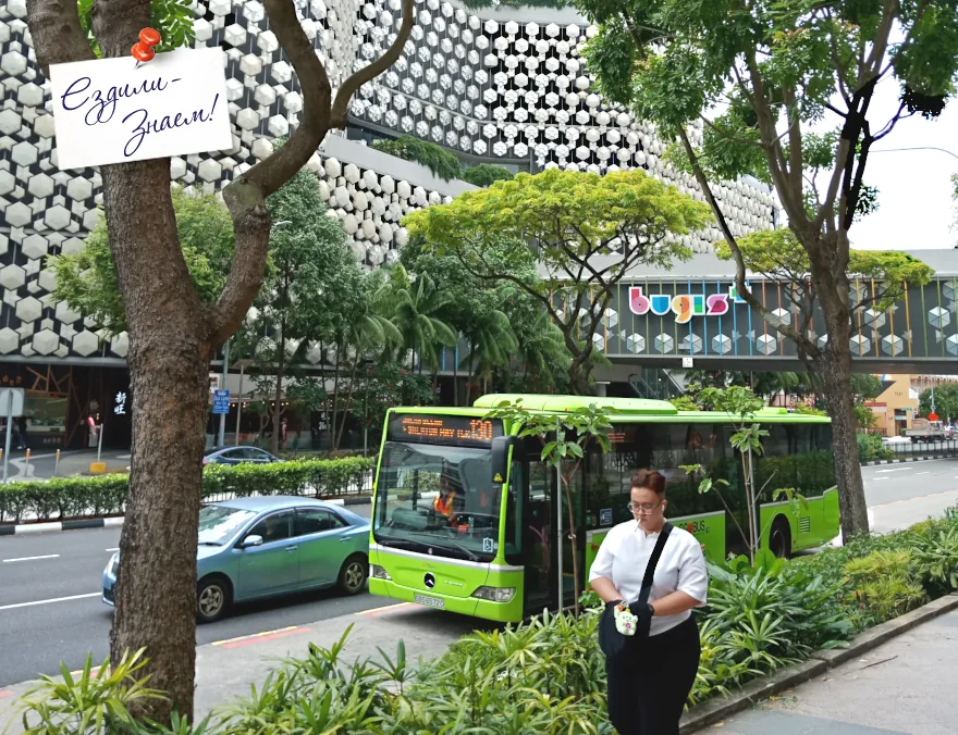 Улицы Сингапура в районе Бугис