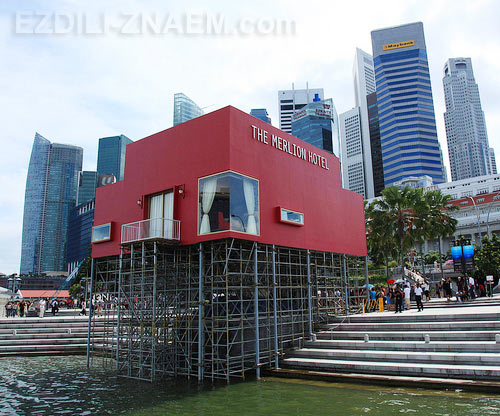 Сингапур: однокомнатный отель Мерлион Отель