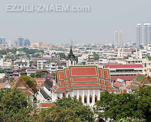 Храм Золотой горы в Бангкоке. Храм Ват Сакет (Wat Saket)