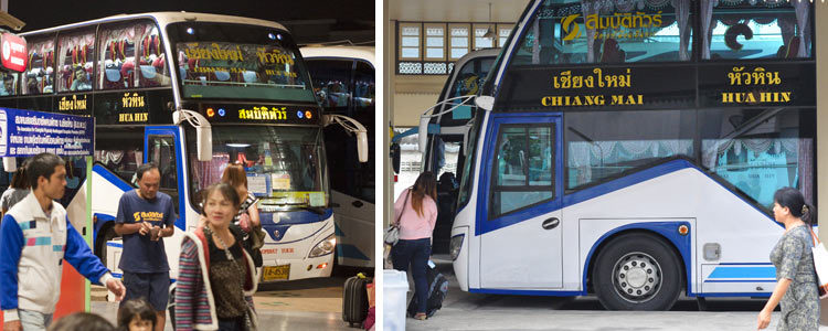 Транспорт в Тайланде: автобусом из Чиангмай в Хуа Хин