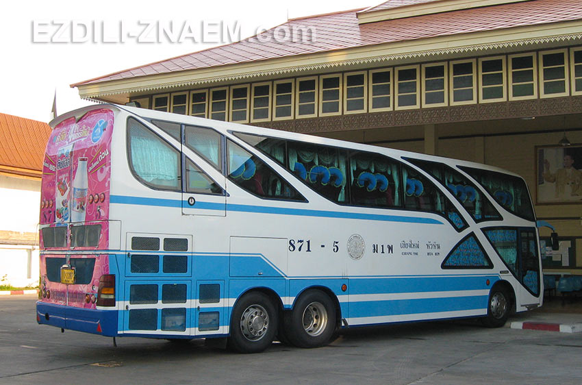 дневной автобус Чиангмай - Хуа Хин
