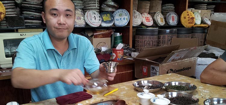 Китай. Покупаем китайский чай в Гуанчжоу