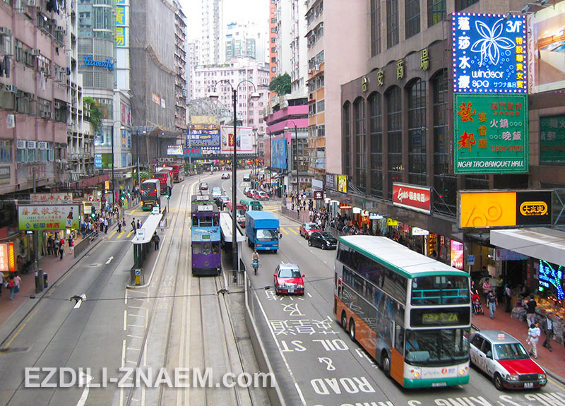 общественный транспорт в Гонконге