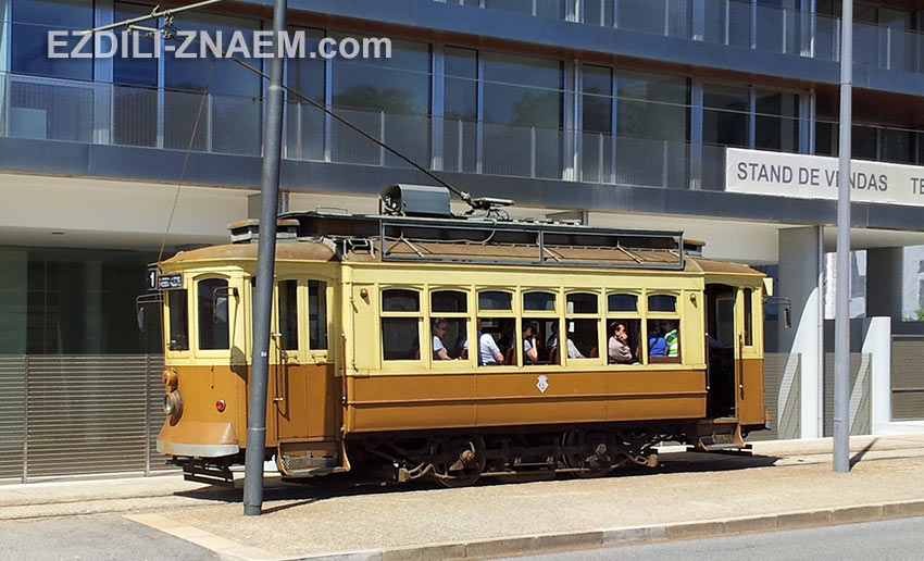 трамваи в Порту не совсем транспорт, скорее аттракцион