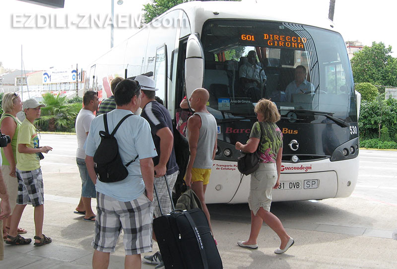 автобусы в Испании