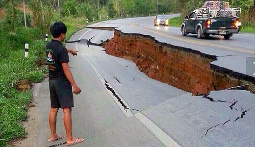 землетрясение в Тайланде. Чианг Рай