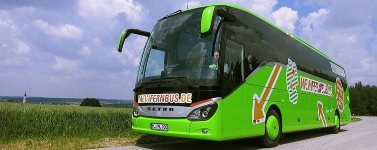 Недорогие автобусы Meinfernbus в Европе