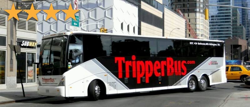 Автобус "Tripper Bus" из Нью Йорка в Вашингтон