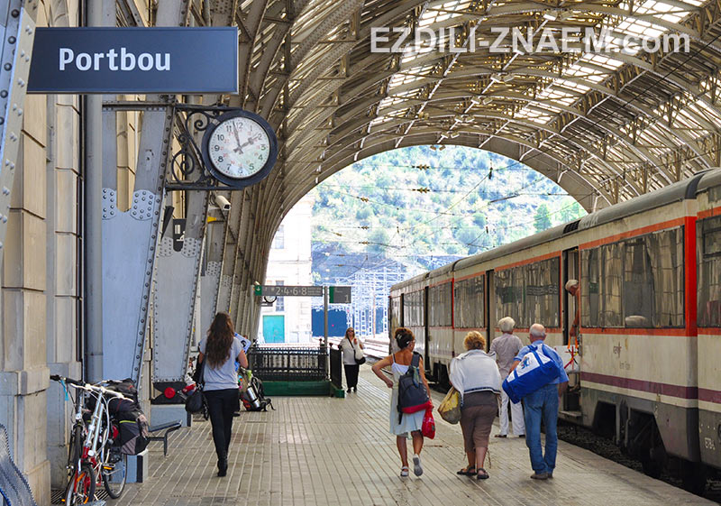 вокзал Портбоу в Испании