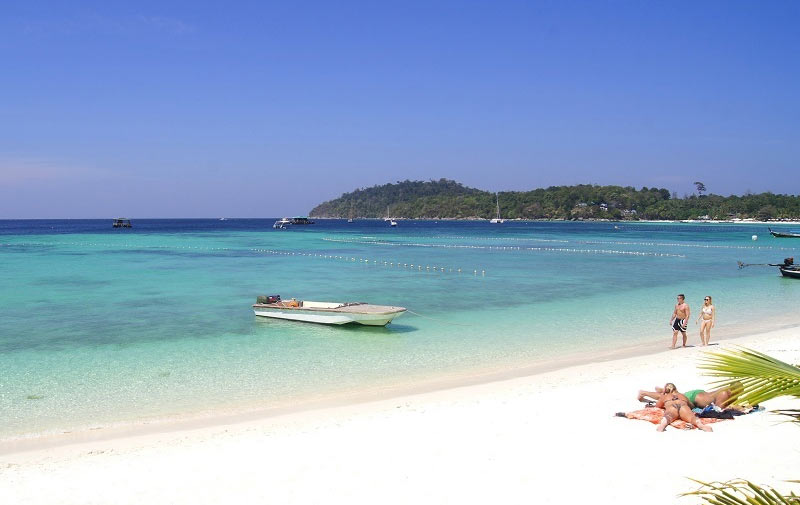 Пляж Паттайя на Ко-Липе в Таиланде
