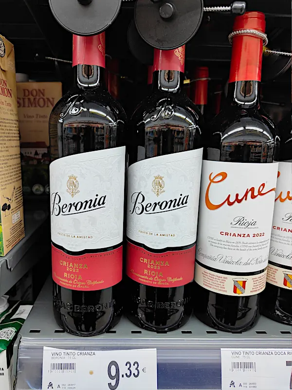 Цена на вино Beronia