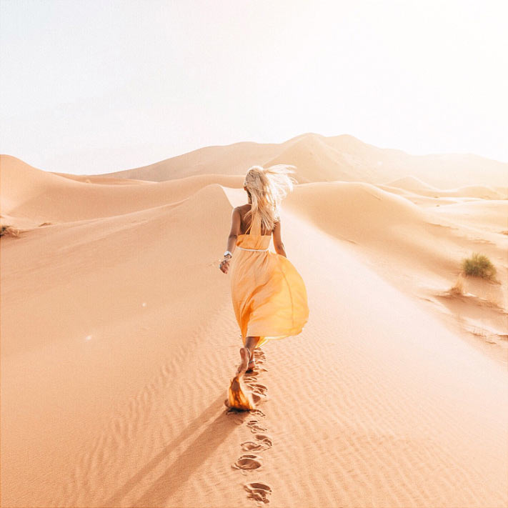 Прогулки в пустыне Сахара