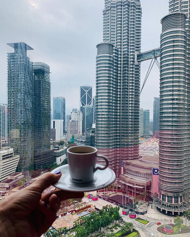 Вид из номера отеля W Kuala Lumpur