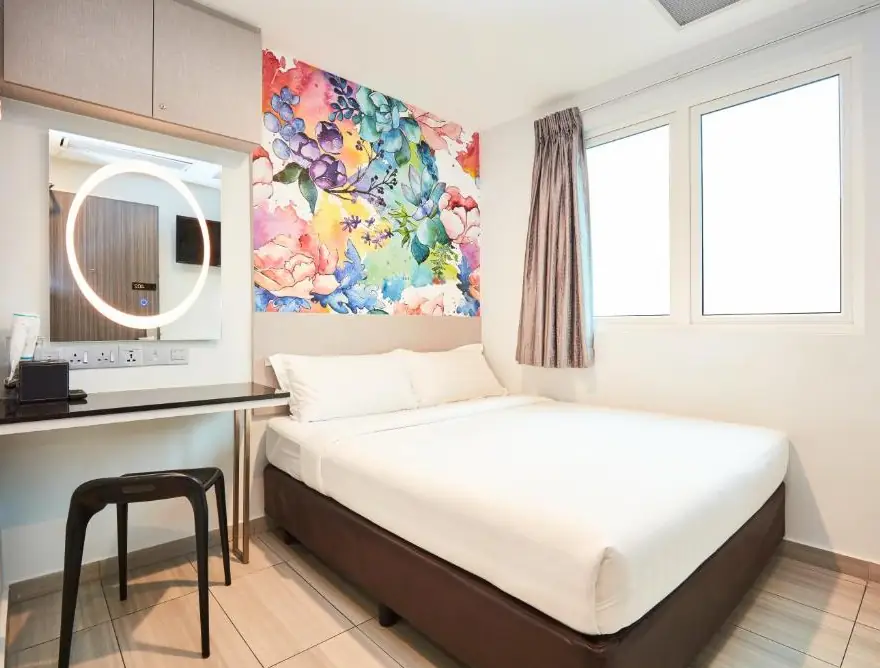 Двухместный номер в бюджетном отеле Ibis Budget Selegie в Сингапуре