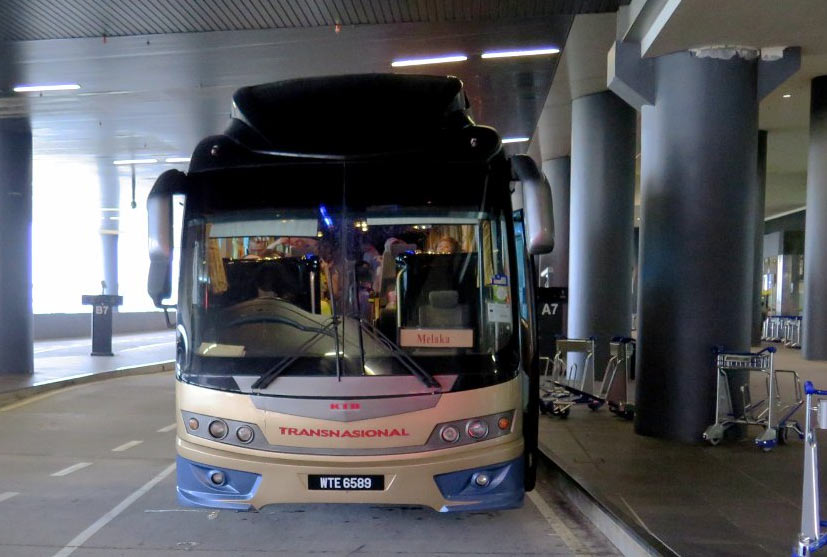 Как добраться на автобусе из аэропорта Куала-Лумпур в Малакку