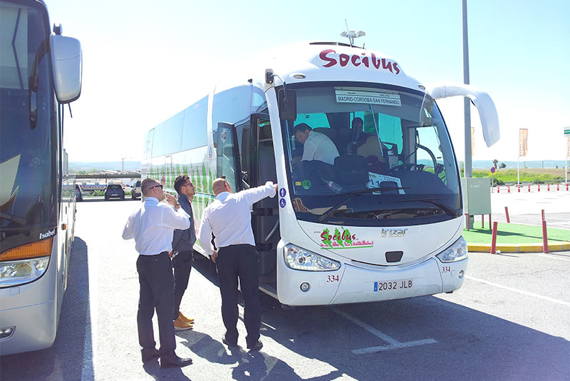 Автобус Socibus по маршруту Мадрид - Кордоба