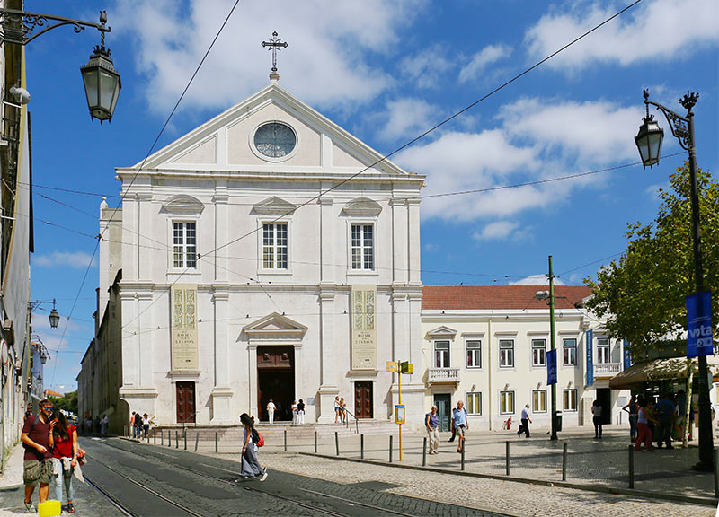 Церковь Святого Роха в Лиссабоне