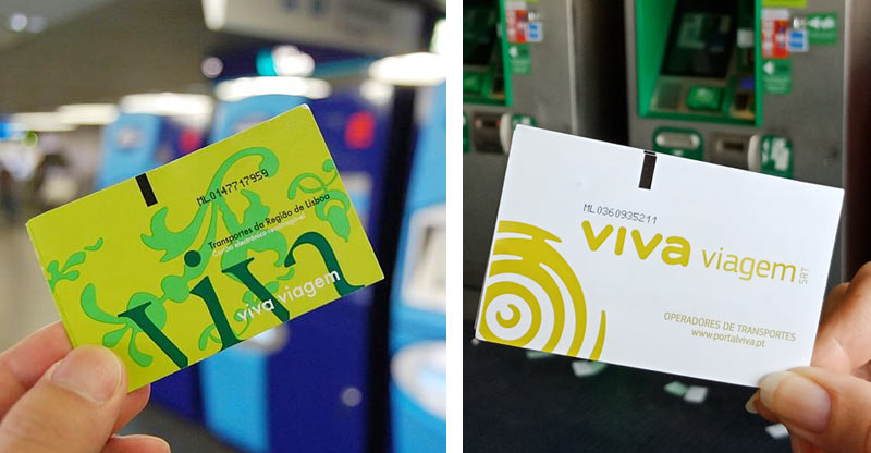 Транспортные карточки Viva в Лиссабоне