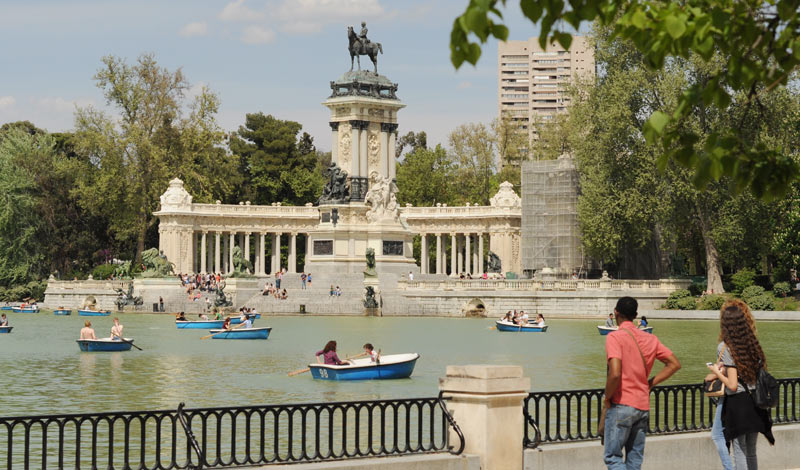 Парк Ретиро в Мадриде