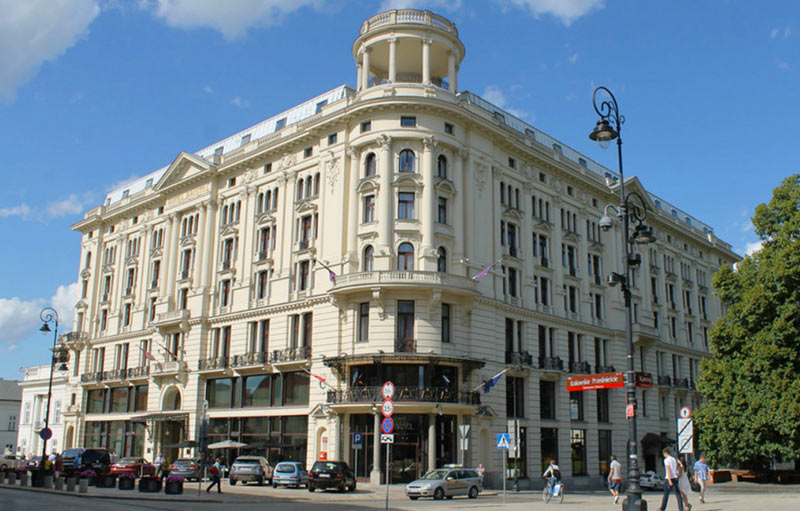 отель "Бристоль" в Варшаве