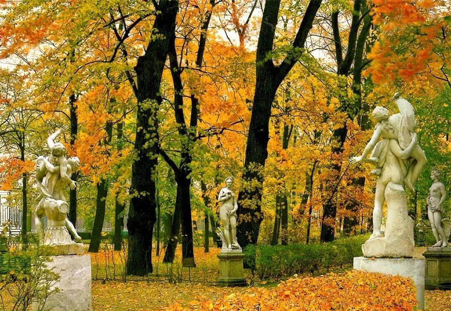 Осень в Петербурге: Летний Сад 