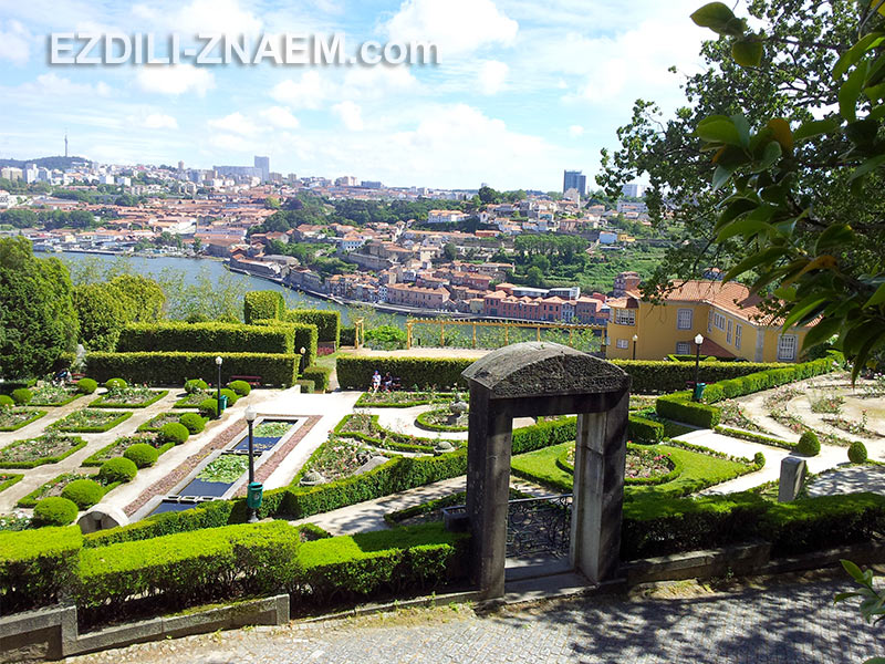 Интересные места в Порту: Парк вокруг Кристального Дворца