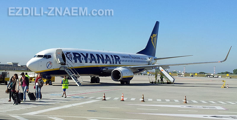 Пассажиры рейса Ryanair прибыли в Порто