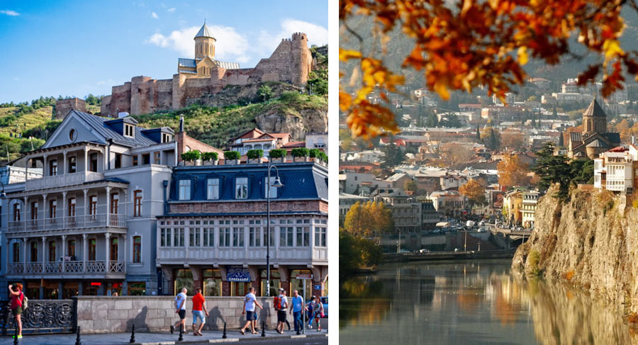 Тбилиси - одно из лучших мест, куда поехать в октябре