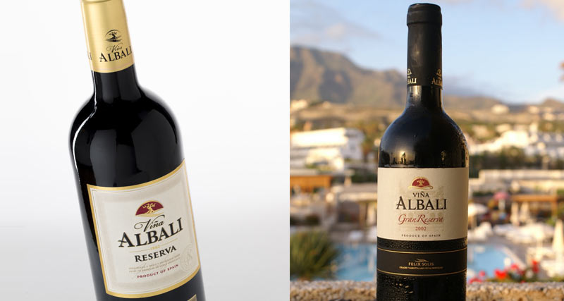 Красное вино Viña Albali, Испания