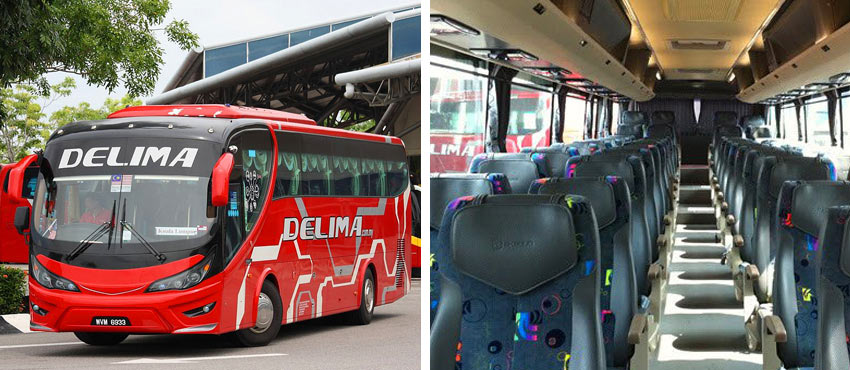 Автобус Куала-Лумпур - Малакка