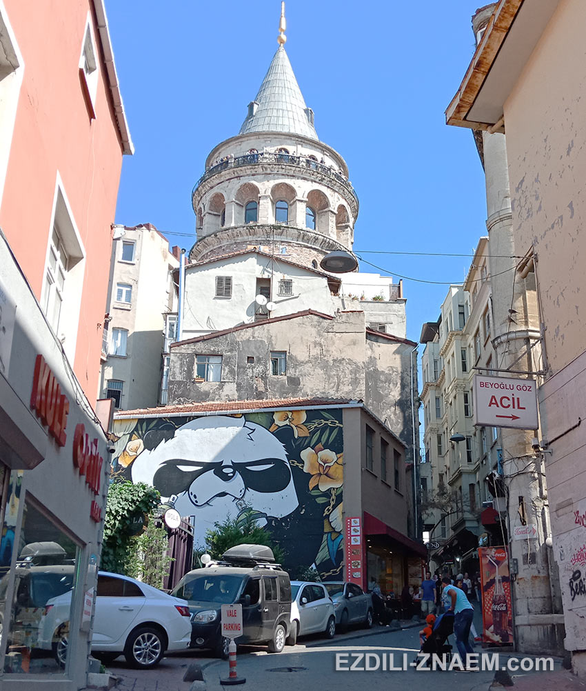 Прогулка до Галатской Башни в Стамбуле