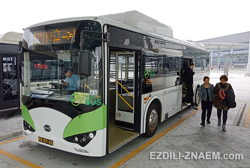 Бесплатный автобус от Macau Ferry до терминала HZMB в Макао