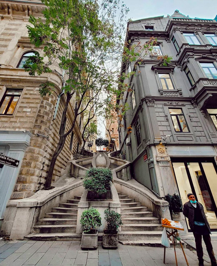 Лестница Камондо в Стамбуле, фото biyeristanbul