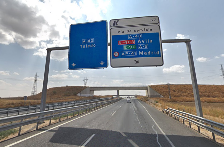 Трасса A-42, как добраться из Мадрида в Толедо на машине