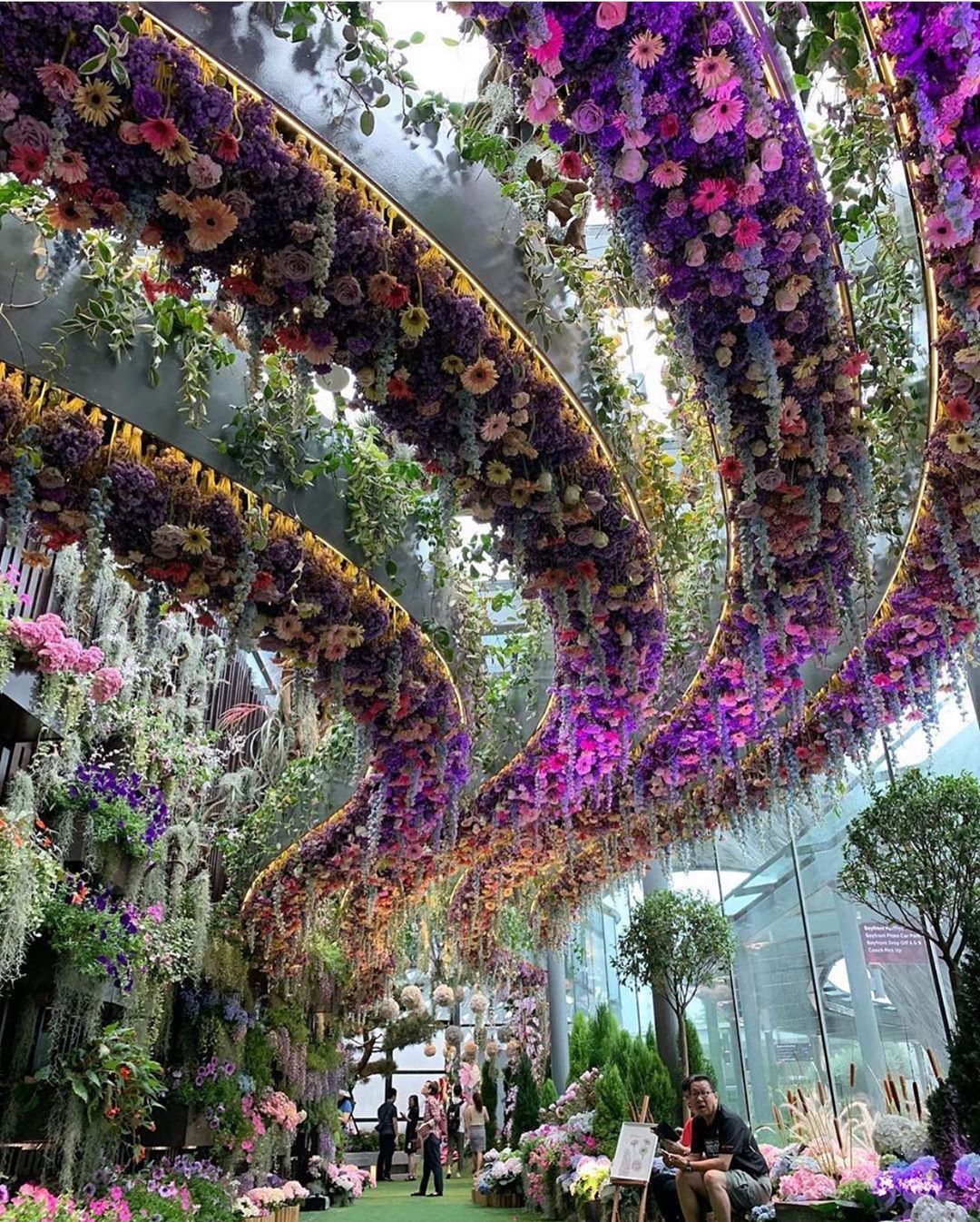 Flower Dome - оранжерея редких цветов