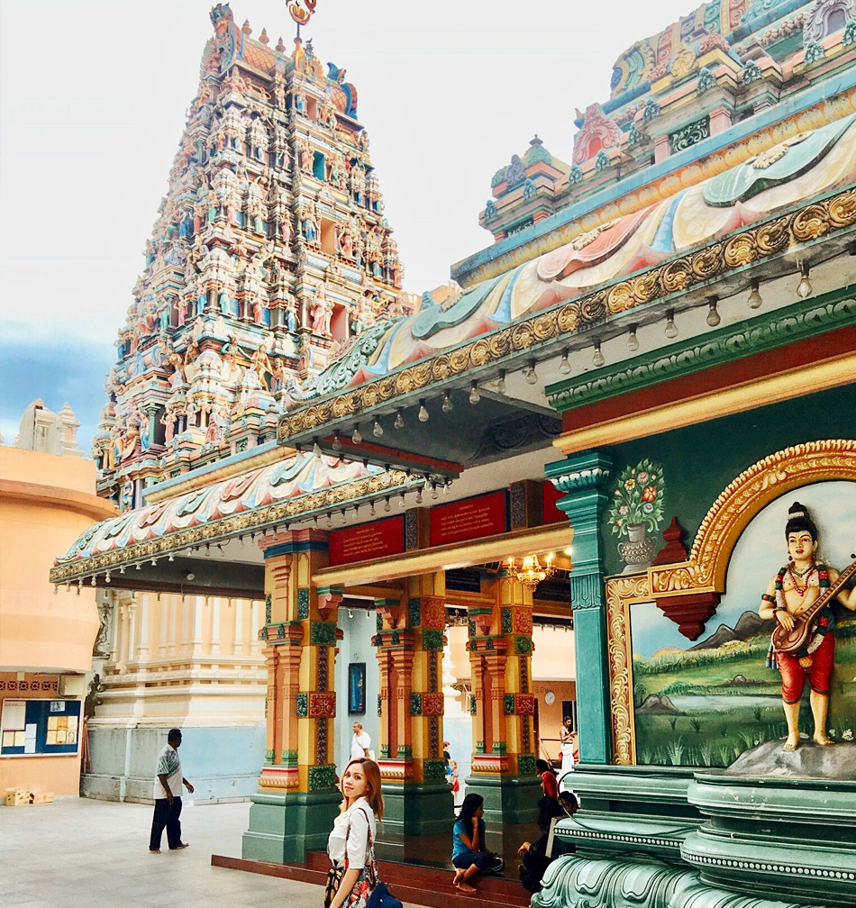 Sri Mahamariamman (Шри Маха Мариамман) - индуистский храм в Куала Лумпур