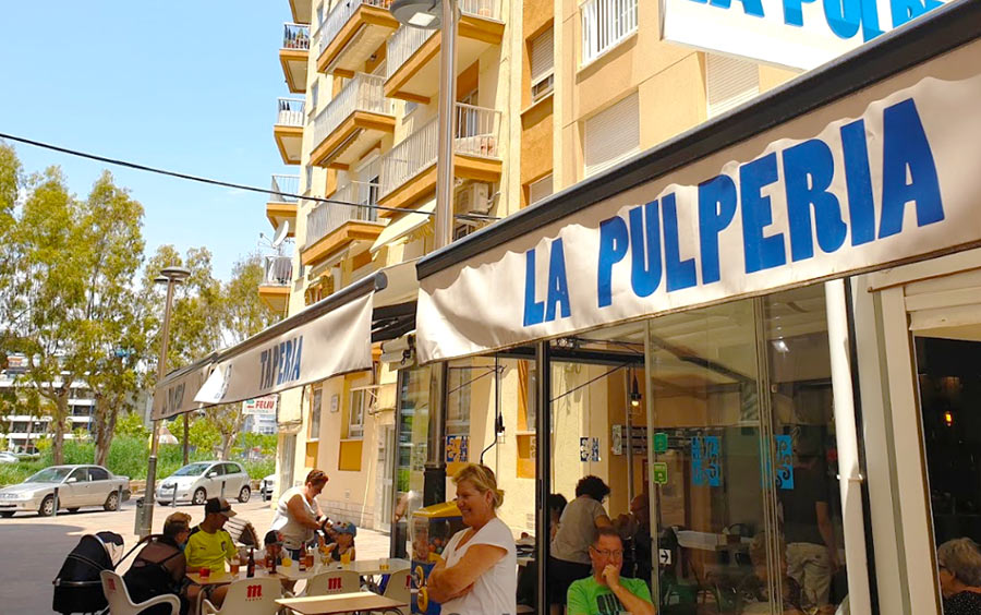 Неприметный, но замечательный ресторанчик "La Pulperia" в Пенисколе