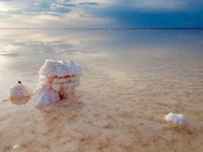 Природная соль озера Эльтон