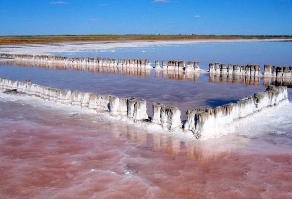 Натуральная соль озера Баскунчак