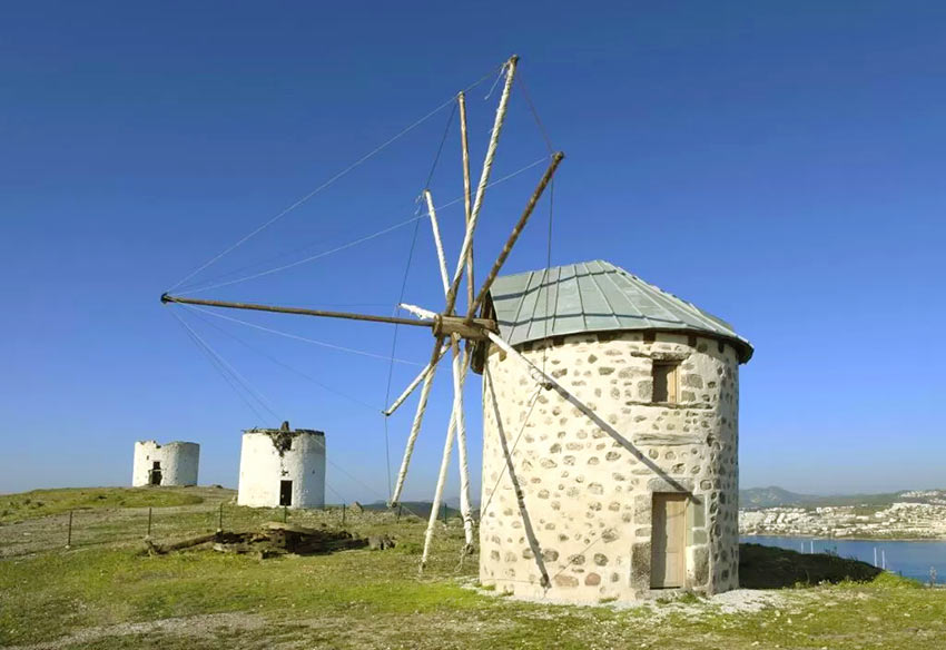 Старые ветряные мельницы - интересное место в Бодруме