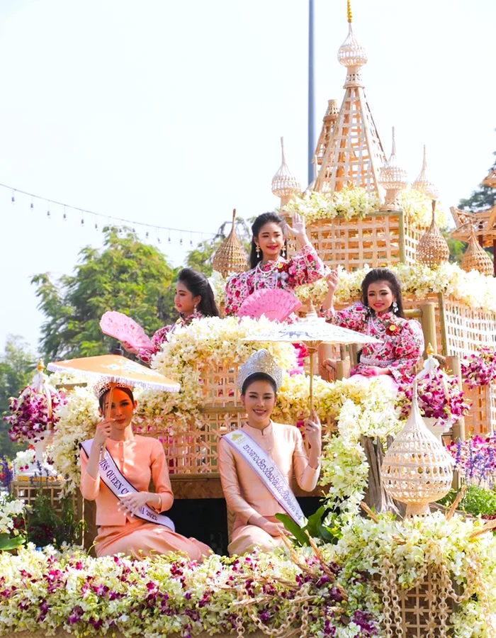 Парад цветов в Таиланде