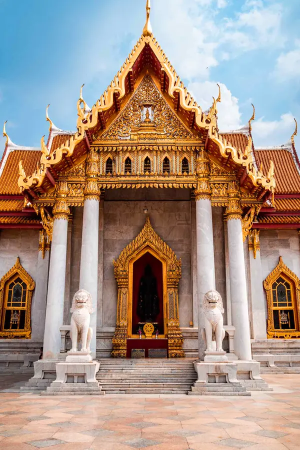 Мраморный храм - достопримечательность Бангкока