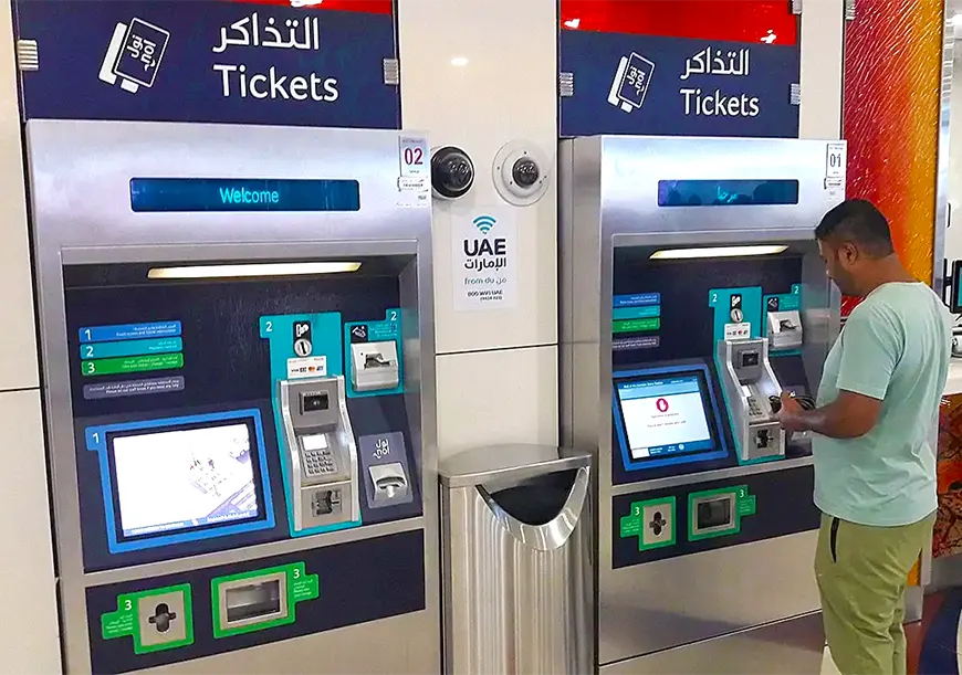 Фото, как купить билет на метро, где и как пополнить транспортную карту NOL в Дубае