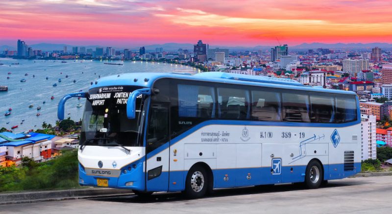 Как добраться автобусом из аэропорта Суварнабхуми в Паттайю
