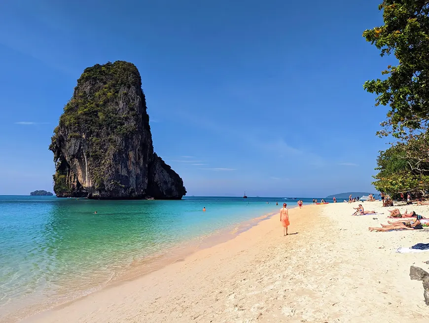 Пляж Рейли в Тайланде