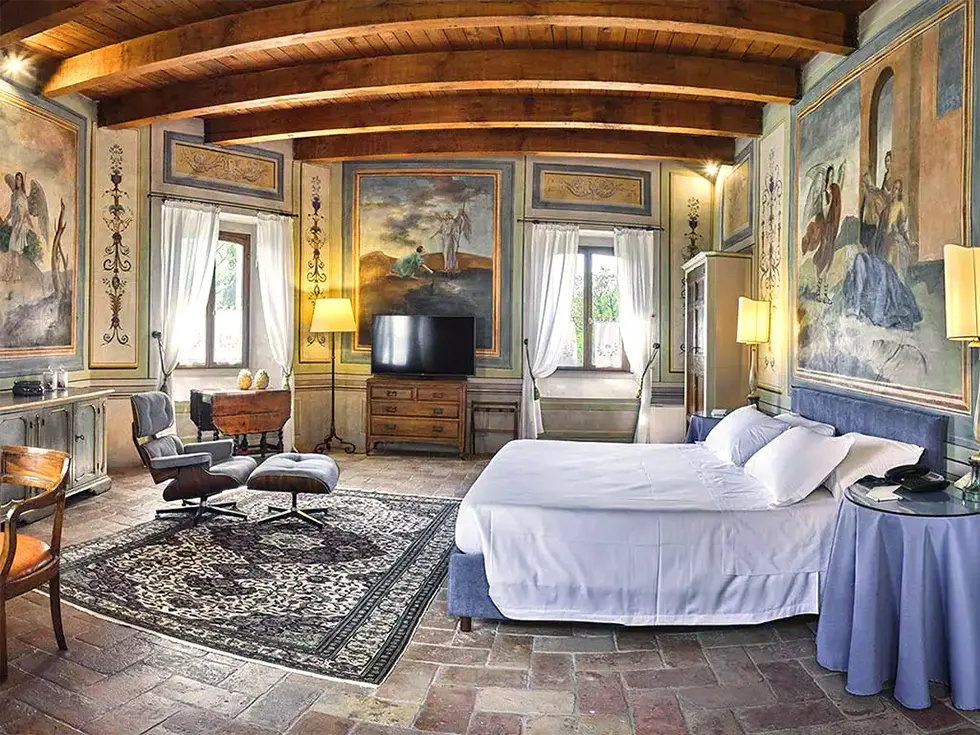 Комната Фреска во во Дворце Вивиани (Palazzo Viviani)