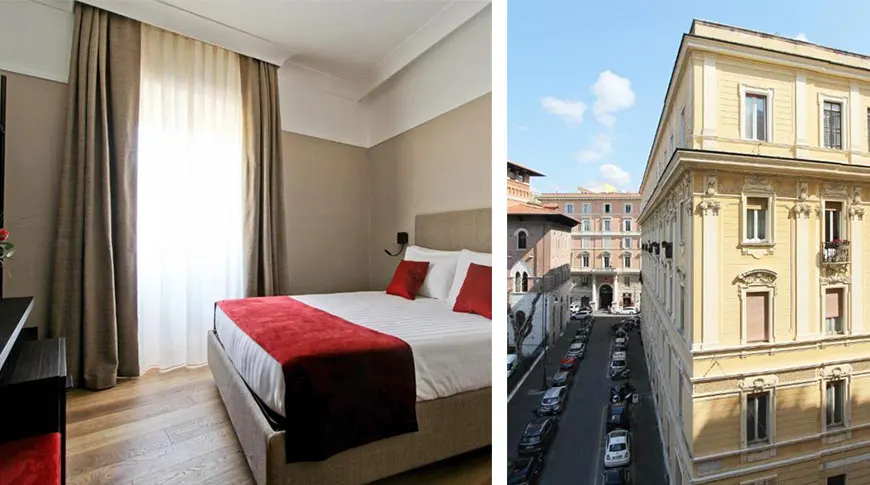 Недорогие апартаменты HortiSallustio luxury Rooms, недалеко от центра Рима